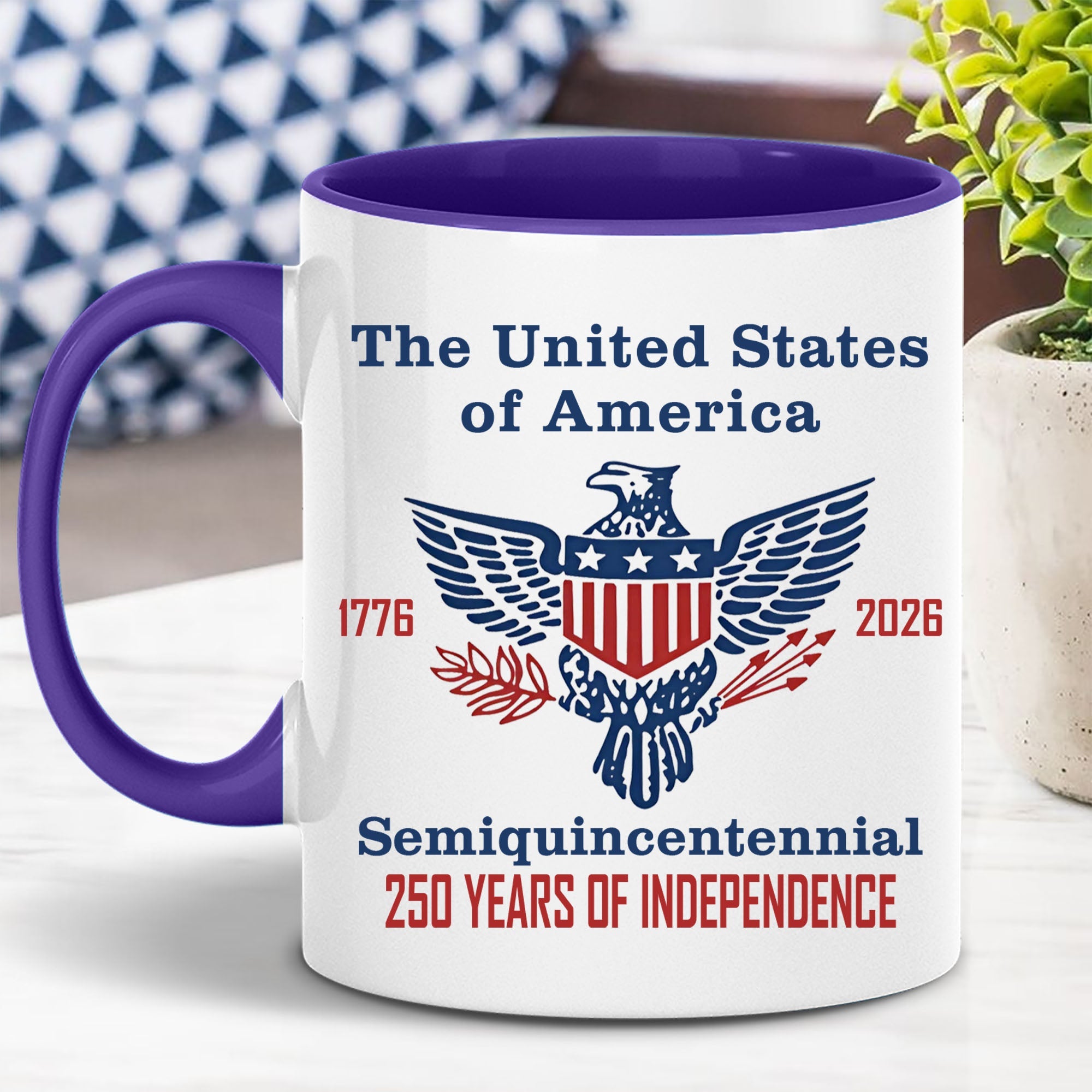 250 Years of Independence Mug | Happy 250th Birthday USA Mug | America 250th Anniversary White Mug Accent Mug 682595 - Image 36