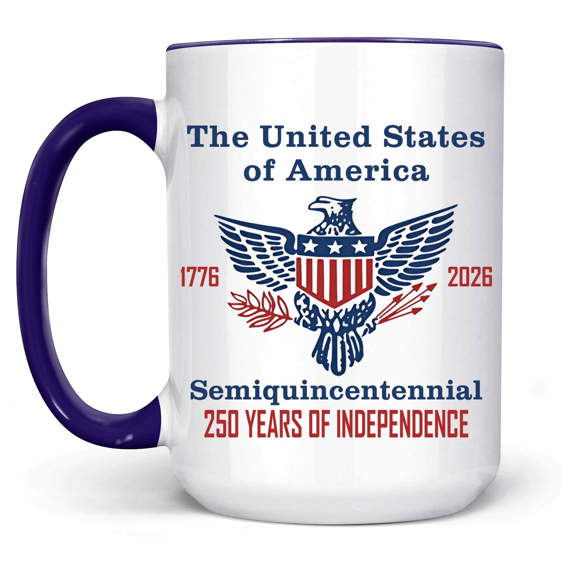 250 Years of Independence Mug | Happy 250th Birthday USA Mug | America 250th Anniversary White Mug Accent Mug 682595 - Image 28