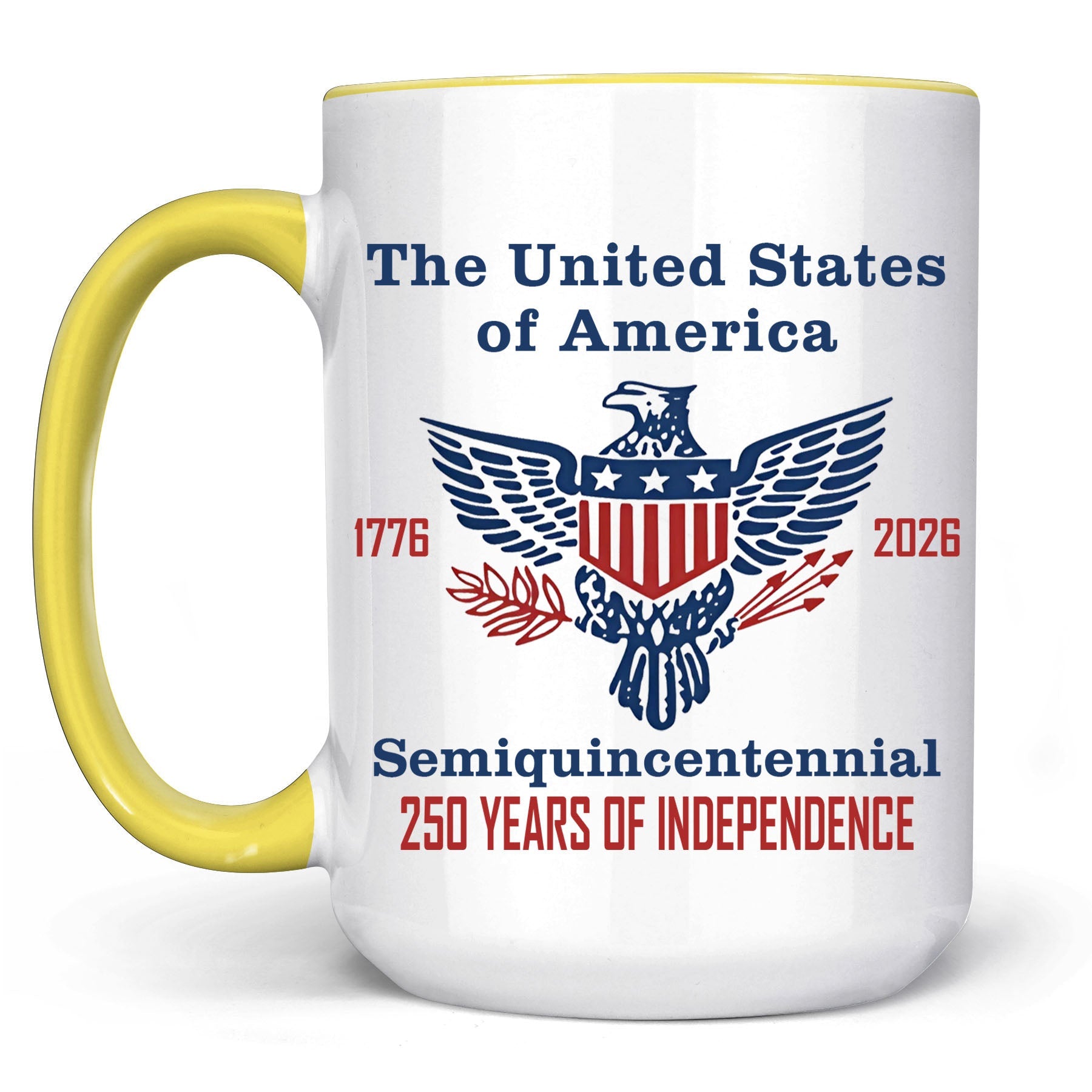 250 Years of Independence Mug | Happy 250th Birthday USA Mug | America 250th Anniversary White Mug Accent Mug 682595 - Image 25