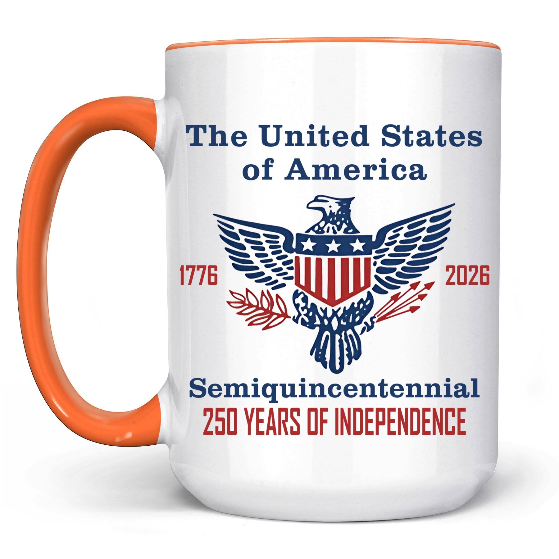 250 Years of Independence Mug | Happy 250th Birthday USA Mug | America 250th Anniversary White Mug Accent Mug 682595 - Image 27