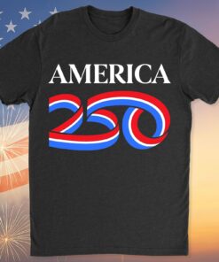 Alternative view of 250 Years Semiquincentennial Shirt | Happy 250th Birthday USA | Patriotic 4th of July Tee | America 250th Anniversary | Independence Day Shirt