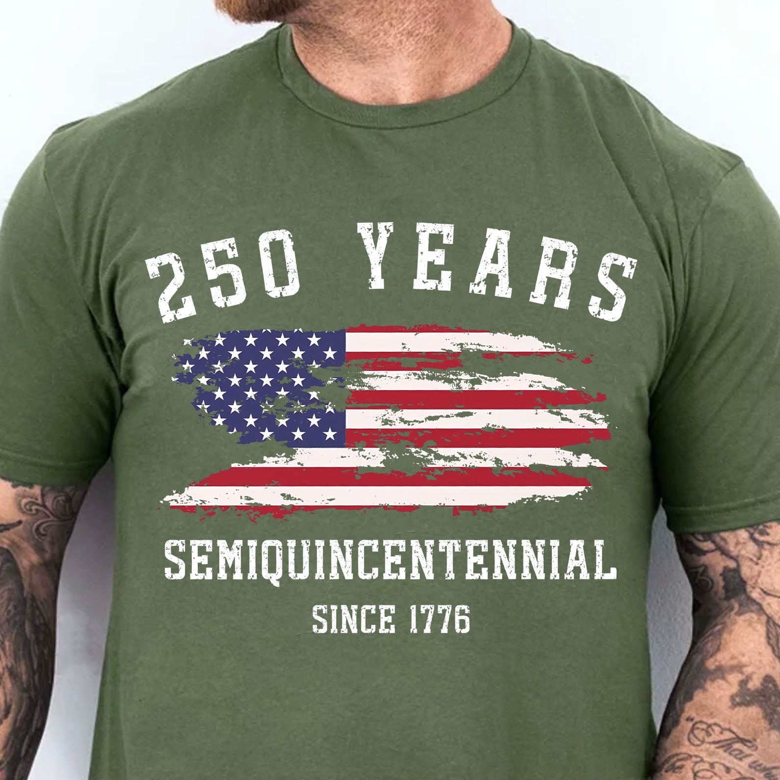 250 Years Semiquincentennial Since 1776 Shirt | Happy 250th Birthday USA T-Shirt | Independence Day Patriotic Tee 683251 - Image 5