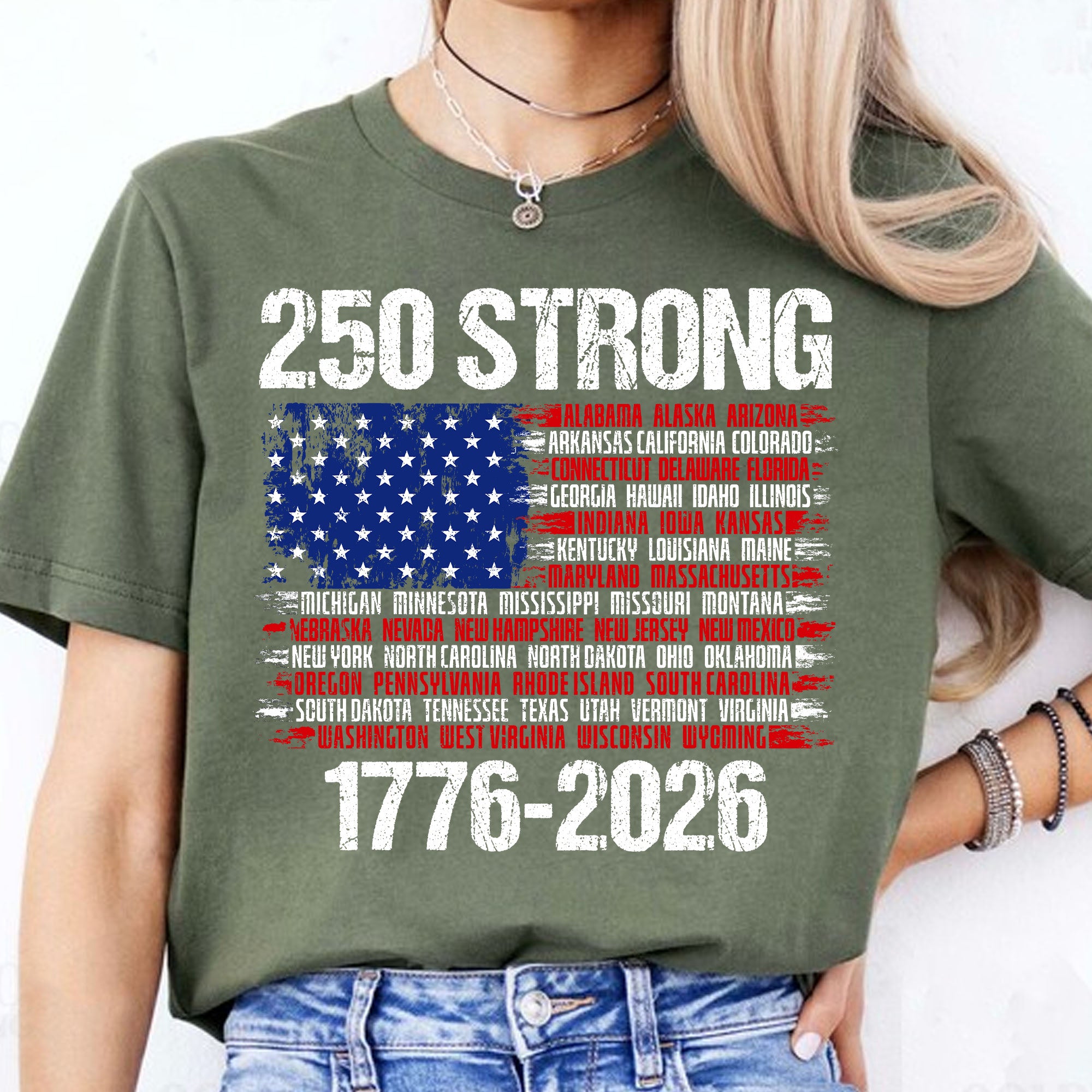 250 Years Strong 1776-2026 Shirt | Happy 250th Birthday USA | Patriotic 4th Of July Tee | America 250th Anniversary | Independence Day Shirt 682544 - Image 15