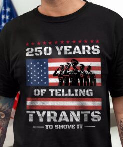 250 Years USA 250th Anniversary America Celebration Dark Shirt
