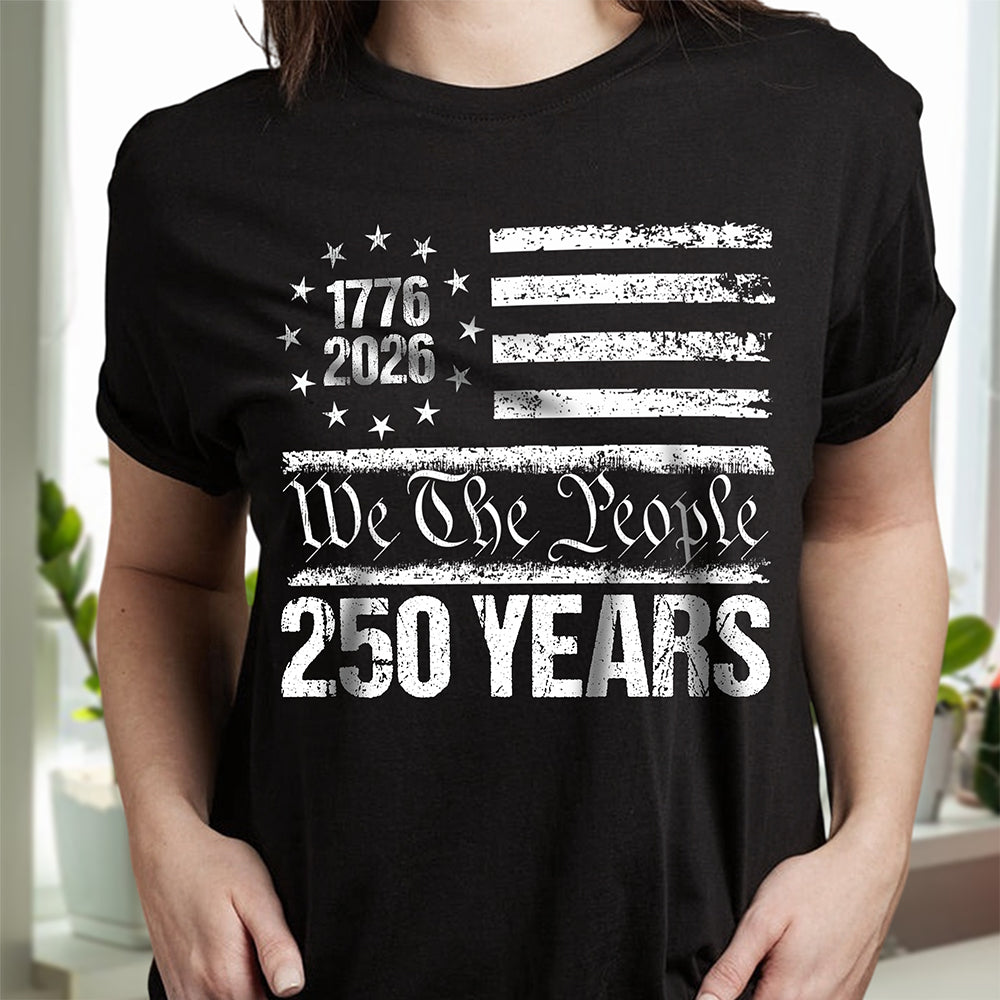 250 Years USA 250th Birthday 1776-2026 Eagle Flag Dark Shirt HO82 894566 - Image 5