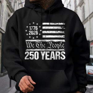 Alternative view of 250 Years USA 250th Birthday 1776-2026 Eagle Flag Dark Shirt HO82 894566