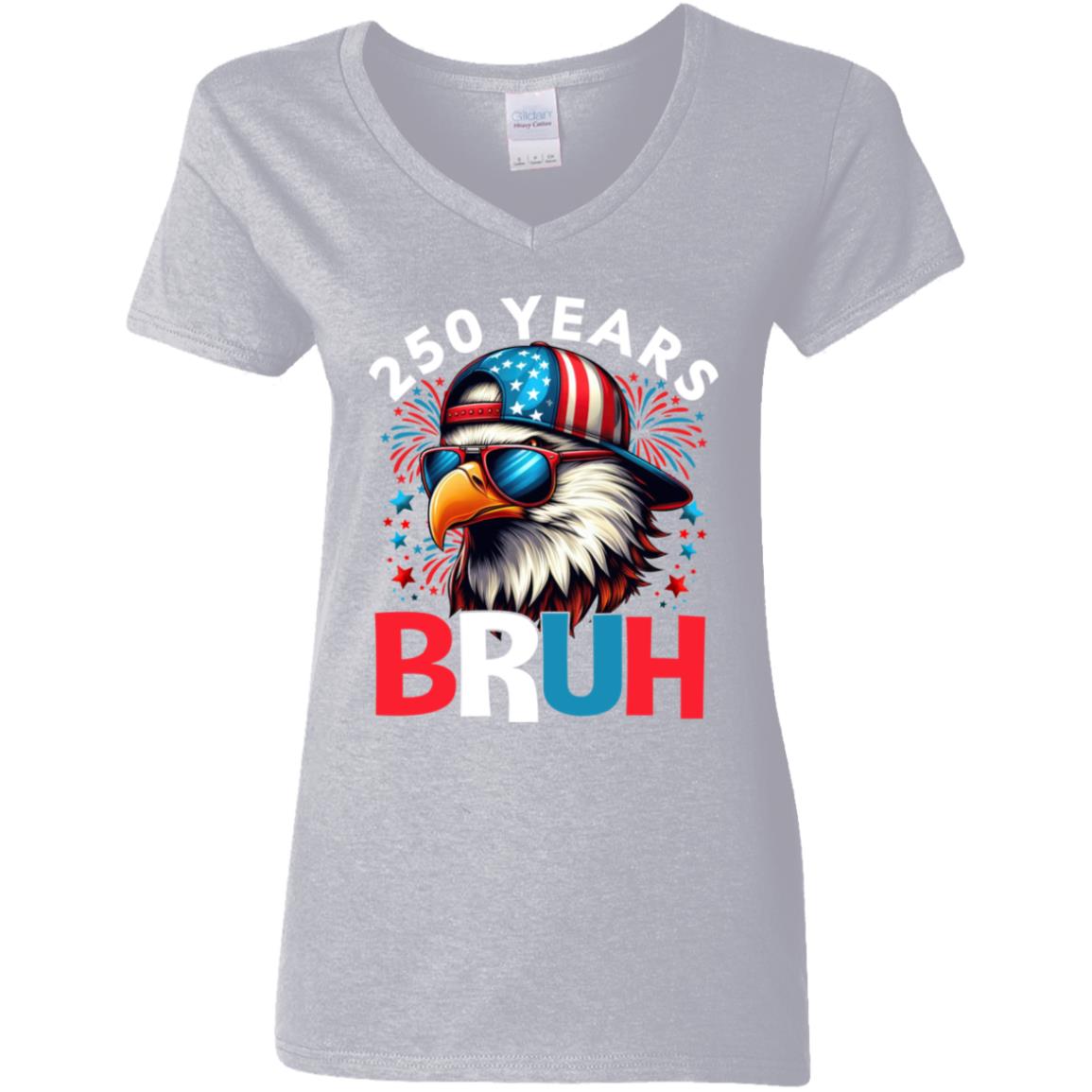 250 Years USA Bruh 250th Birthday 1776-2026 Eagle Flag Dark Shirt HA75 897318 - Image 12