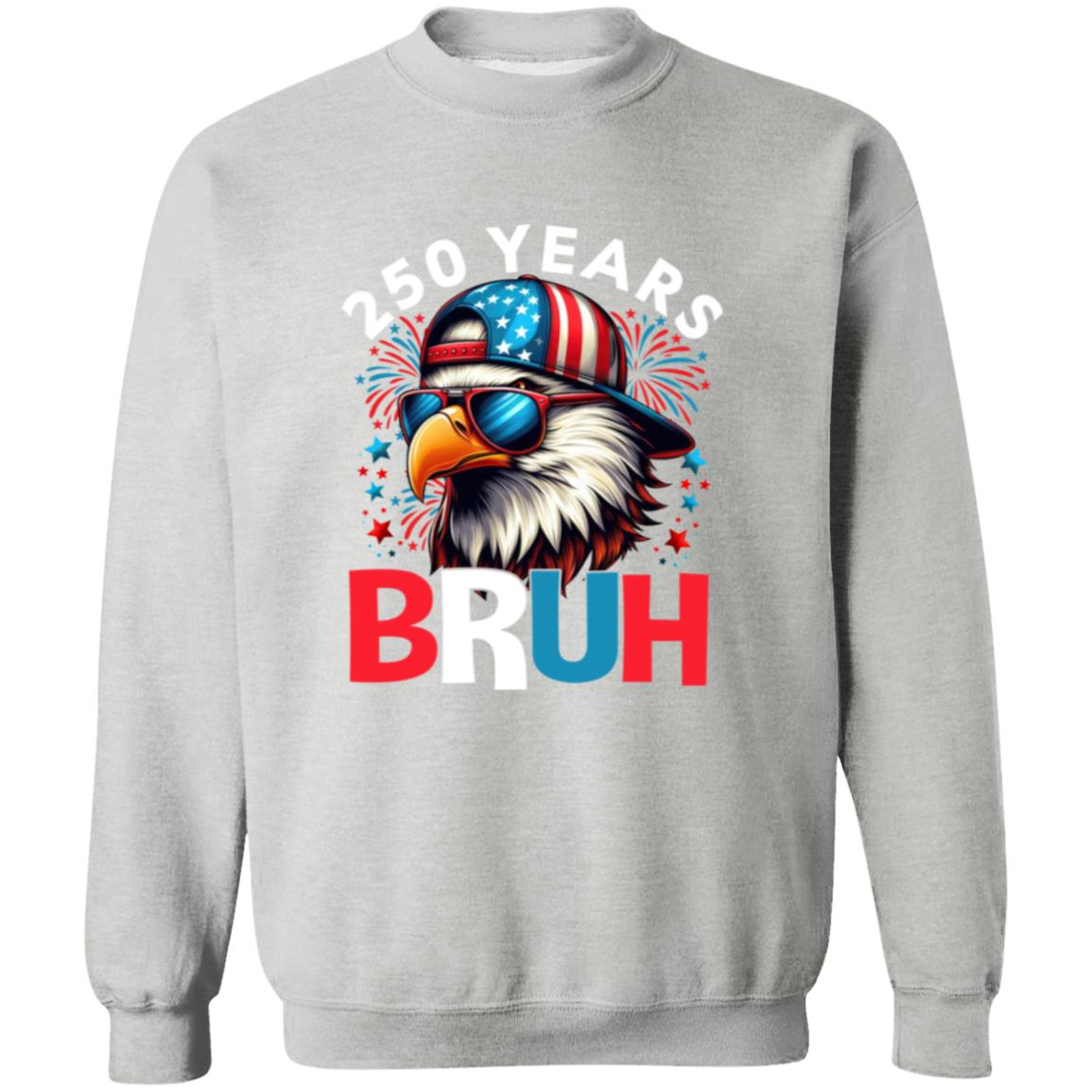 250 Years USA Bruh 250th Birthday 1776-2026 Eagle Flag Dark Shirt HA75 897318 - Image 4