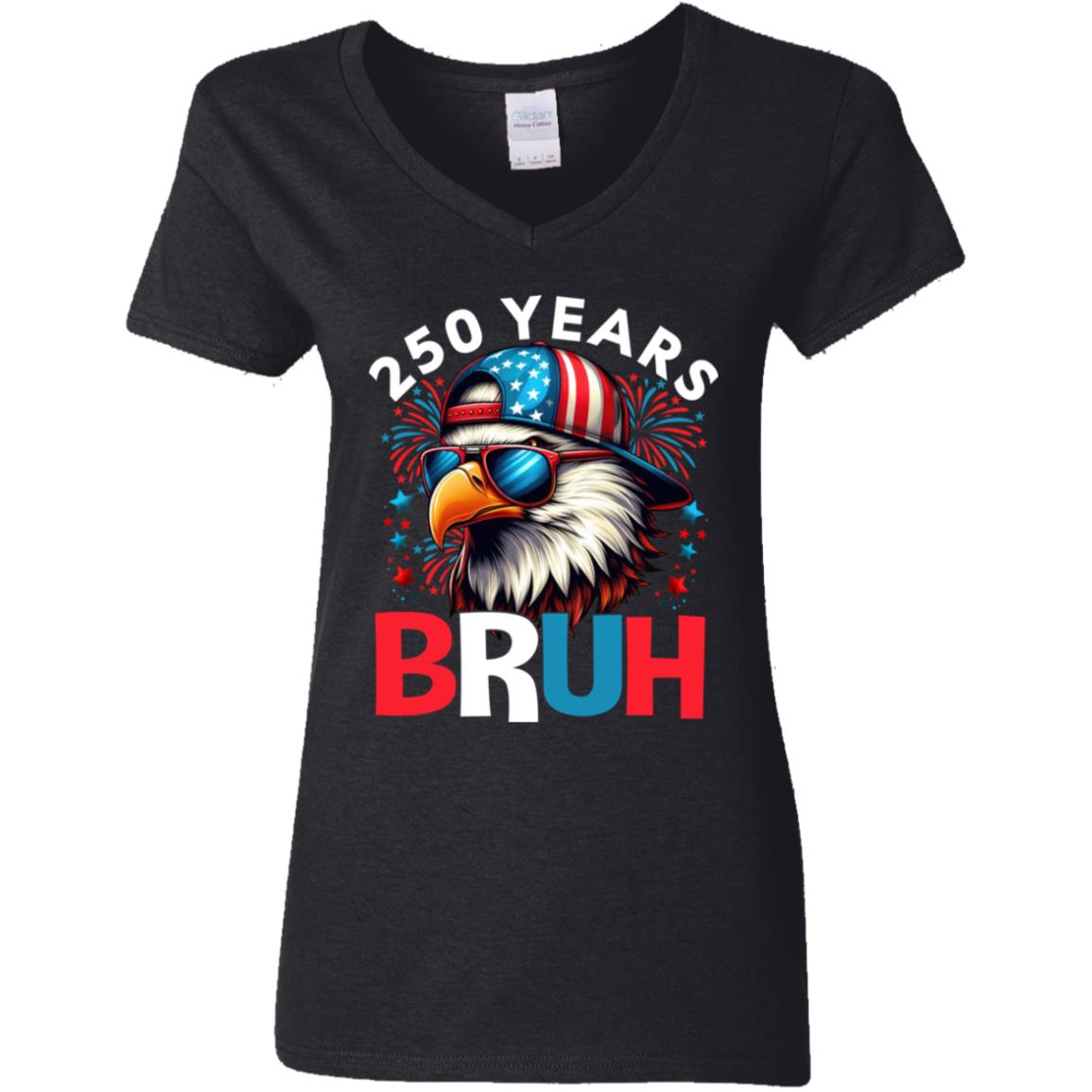 250 Years USA Bruh 250th Birthday 1776-2026 Eagle Flag Dark Shirt HA75 897318 - Image 11