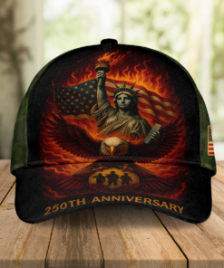 250th Anniversary Liberty Eagle Patriotic USA Classic Cap