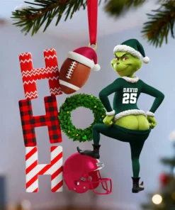 The Grinch Ornament, Merry Grinchmas Ornament, Funny Grinch Monster Ornament