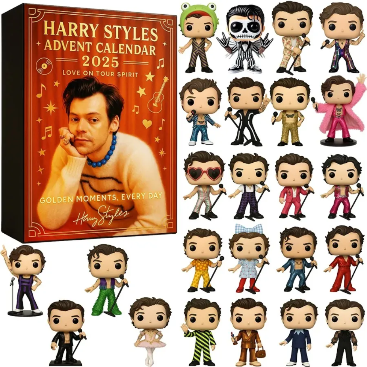 Harry Styles Advent Calendar 2025, Christmas Countdown Advent Calendar Gift Box With 24 Acrylic Ornaments - Image 5