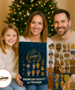 Alternative view of LA Dodgers World Series Champions 2025 Advent Calendar, Christmas Countdown Advent Calendar Gift Box With 24 Acrylic Ornaments