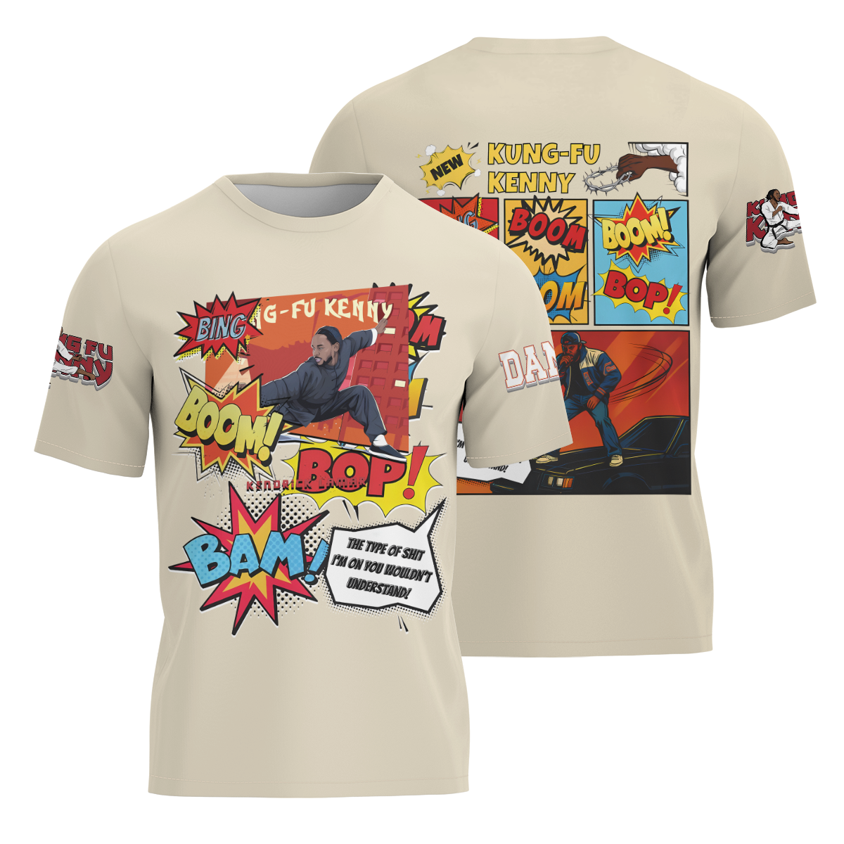 Kendrick Lamar Hoodie, Kendrick Lamar Tour Sweatshirt, Vintage Graphic T-shirt, Rap Shirt, Gift For Men - Image 7