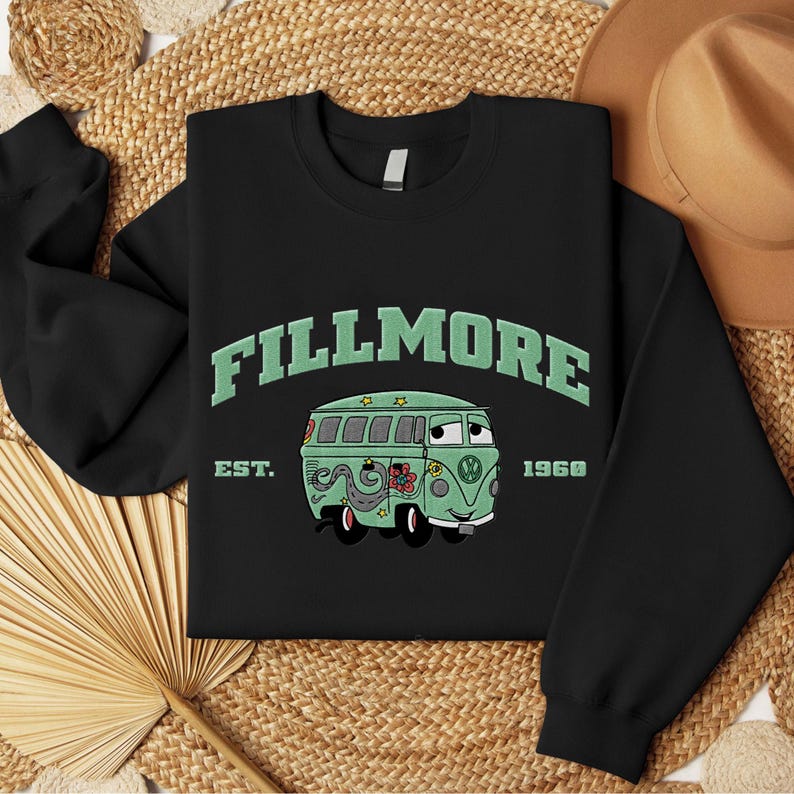 Cars McQueen & Friends Embroidered Sweatshirt, Cartoon Embroidered Sweatshirts, Cars Character Movie, Trending Crewneck, Gift For Friends - Image 3