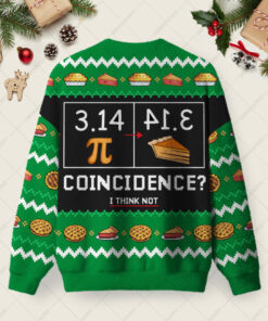 Alternative view of 3.14 PI Ugly Christmas Fuzzy Fleece Sweatshirt