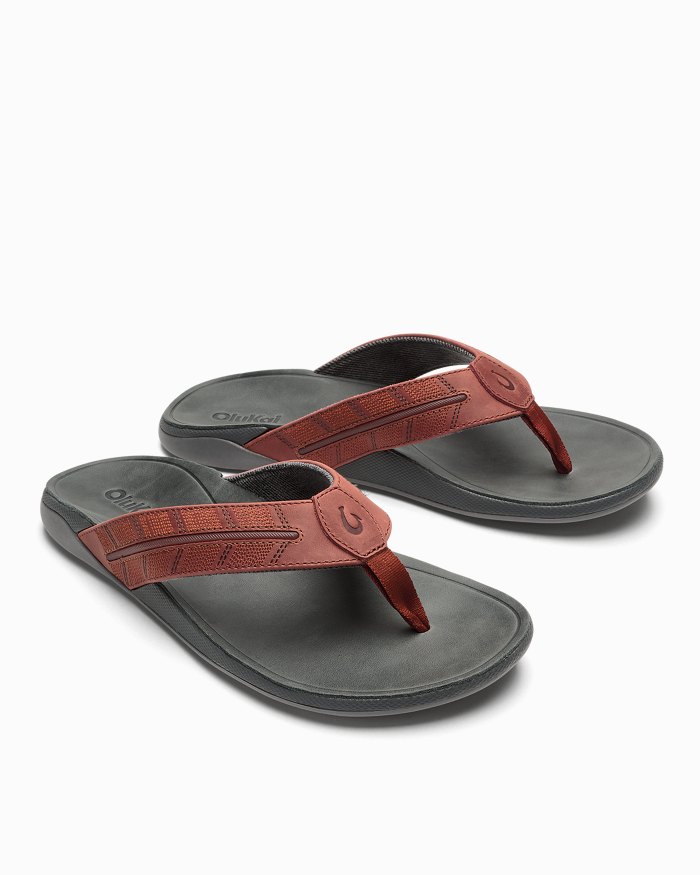 Men's OluKai Tuahine Palm Sandals - Image 3