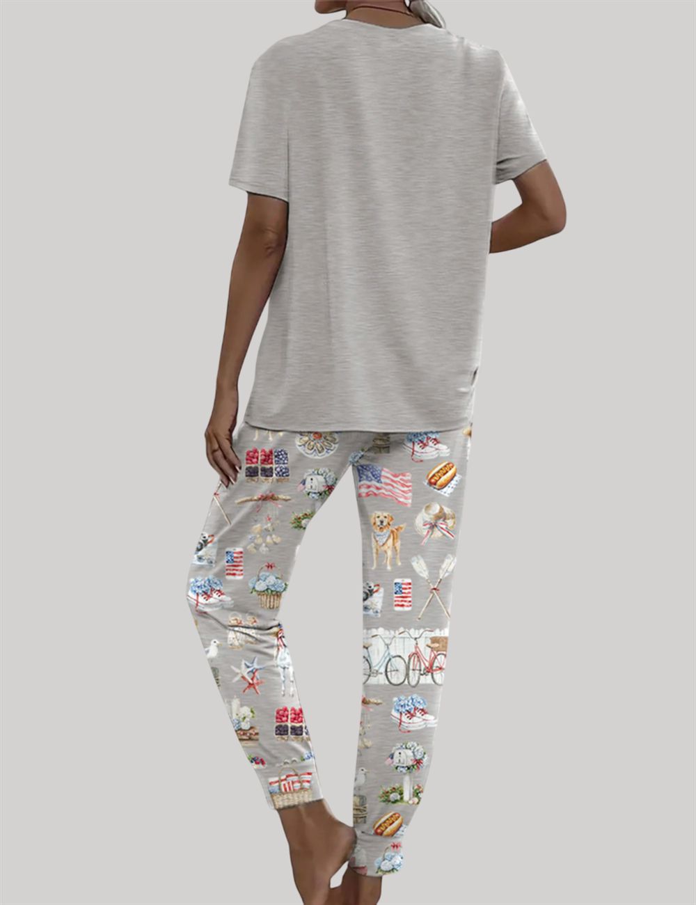 4th Of July Casual Pajama Set - Image 3