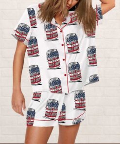 Alternative view of 4th Of July It's A Bad Day To Be A Cold Beer Pajama Set