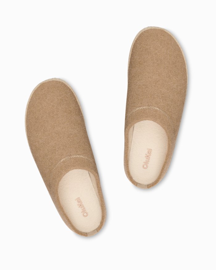 Men's OluKai Hamani Hulu Felt Mules - Image 2
