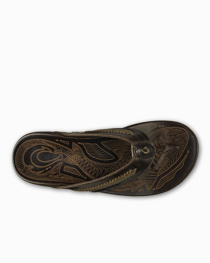 Men's OluKai Mea Ola Mano Sandals - Image 4