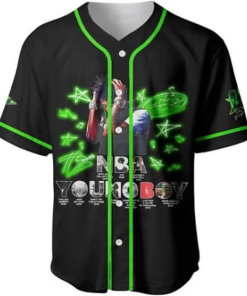 Alternative view of Unisex Young Boy Masa Tour Oversized Baseball Jersey