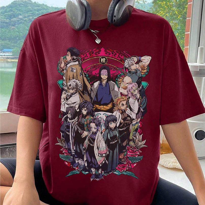 Hashira team Sweatshirt, All of Hashira Sweatshirt Hoodie, Demon Slayer t-shirt, Kimetsu no Yaiba Shirt, Anime sweatshirt hoodie, Anime lover t-shirt Menswear - Image 5