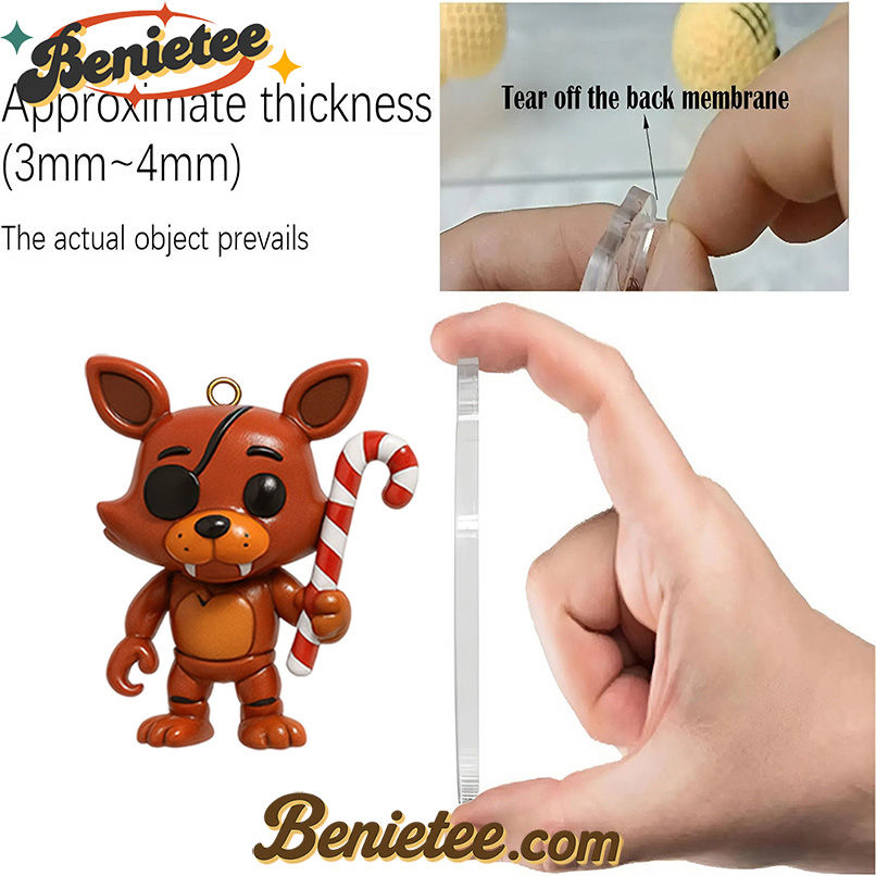 Five Nights at Freddy's Premium Advent Calendar 2025 CHRISTMAS GIFT, CHRISTMAS IDEA, Christmas Countdown Advent Calendar Gift Box with 24 Acrylic Ornaments - Image 2