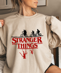 Alternative view of Vintage Stranger Things Shirt, Vintage Stranger Things Sweatshirt, Vintage Stranger Things Hoodie
