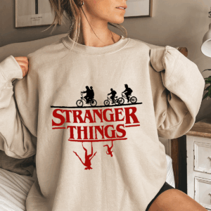 Alternative view of Vintage Stranger Things Shirt, Vintage Stranger Things Sweatshirt, Vintage Stranger Things Hoodie