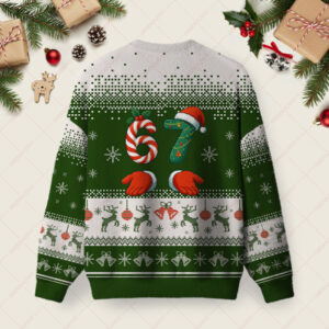 Alternative view of 67 Christmas Fuzzy Fleece Sweatshirt