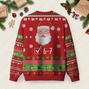 Alternative view of 67 Ugly Christmas Fuzzy Fleece Sweatshirt