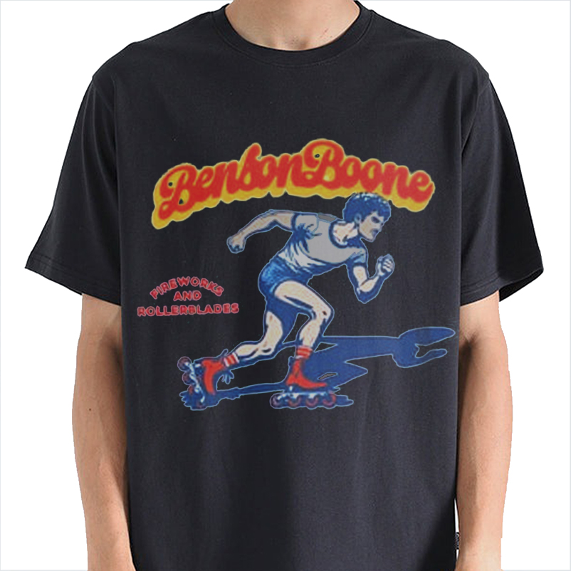 Benson Boone Shirt, Fireworks and Rollerblades T-Shirt, Beautiful Things, BB Tour Merch, BBoone Fan Shirt - Image 4