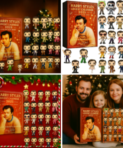 Harry Styles Advent Calendar 2025, Christmas Countdown Advent Calendar Gift Box With 24 Acrylic Ornaments