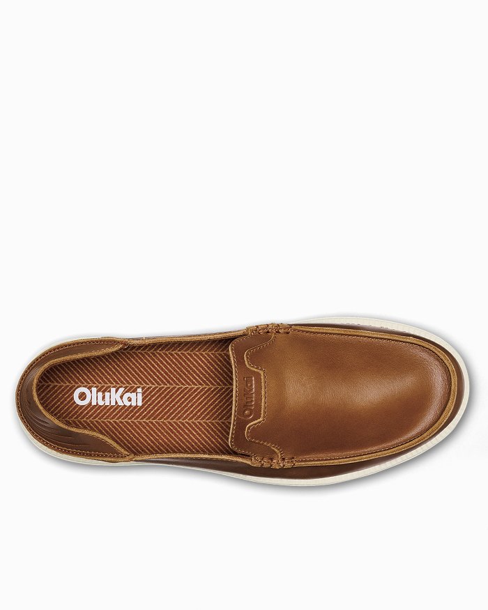 Men's OluKai Kakaha Nia Slip-On Loafers - Image 3