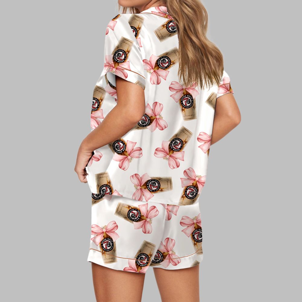 7-B Coffee Pajama Set For Women - Image 3