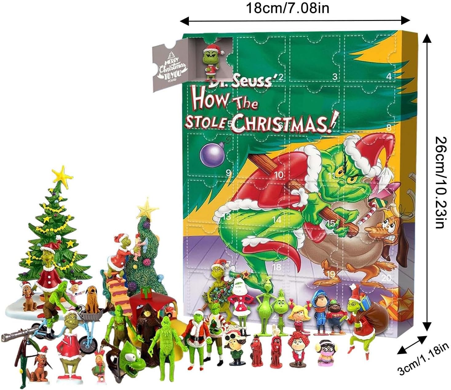 Mr Grinch Grinchmas Advent Calendar