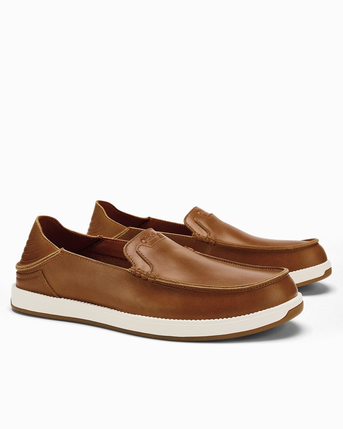 Men's OluKai Kakaha Nia Slip-On Loafers - Image 4