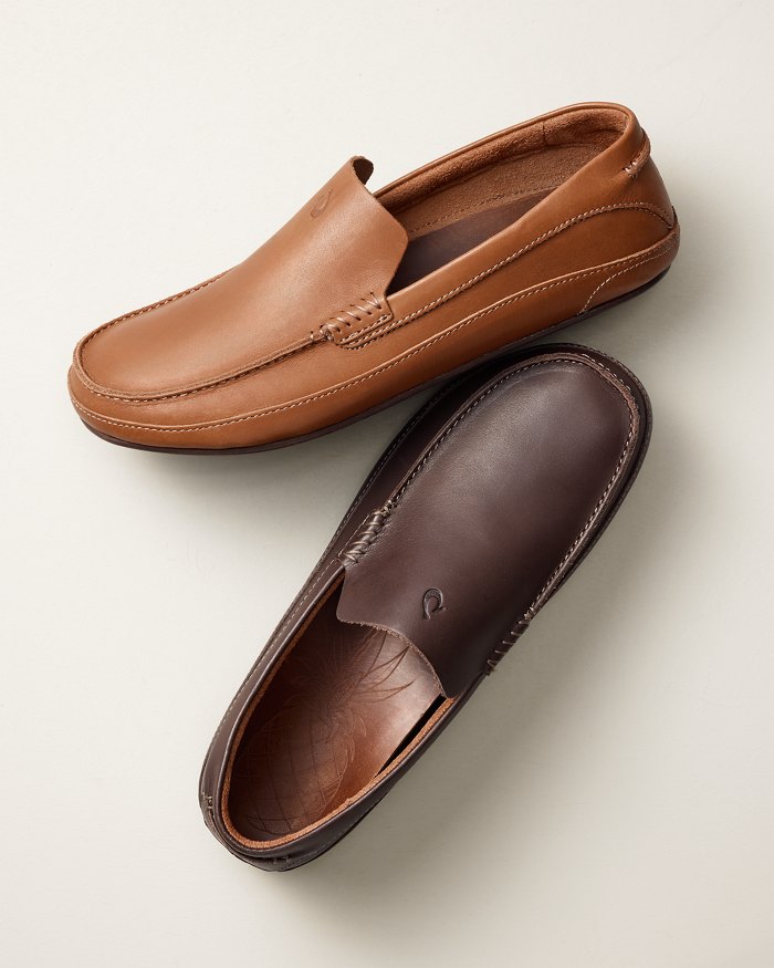 Men's Exclusive OluKai Niolo Driver Slip-On Shoes - Image 6