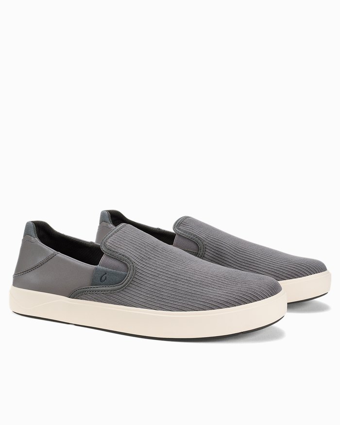 Men's OluKai Lae'ahi Kapa Corduroy Slip-On Shoes - Image 6