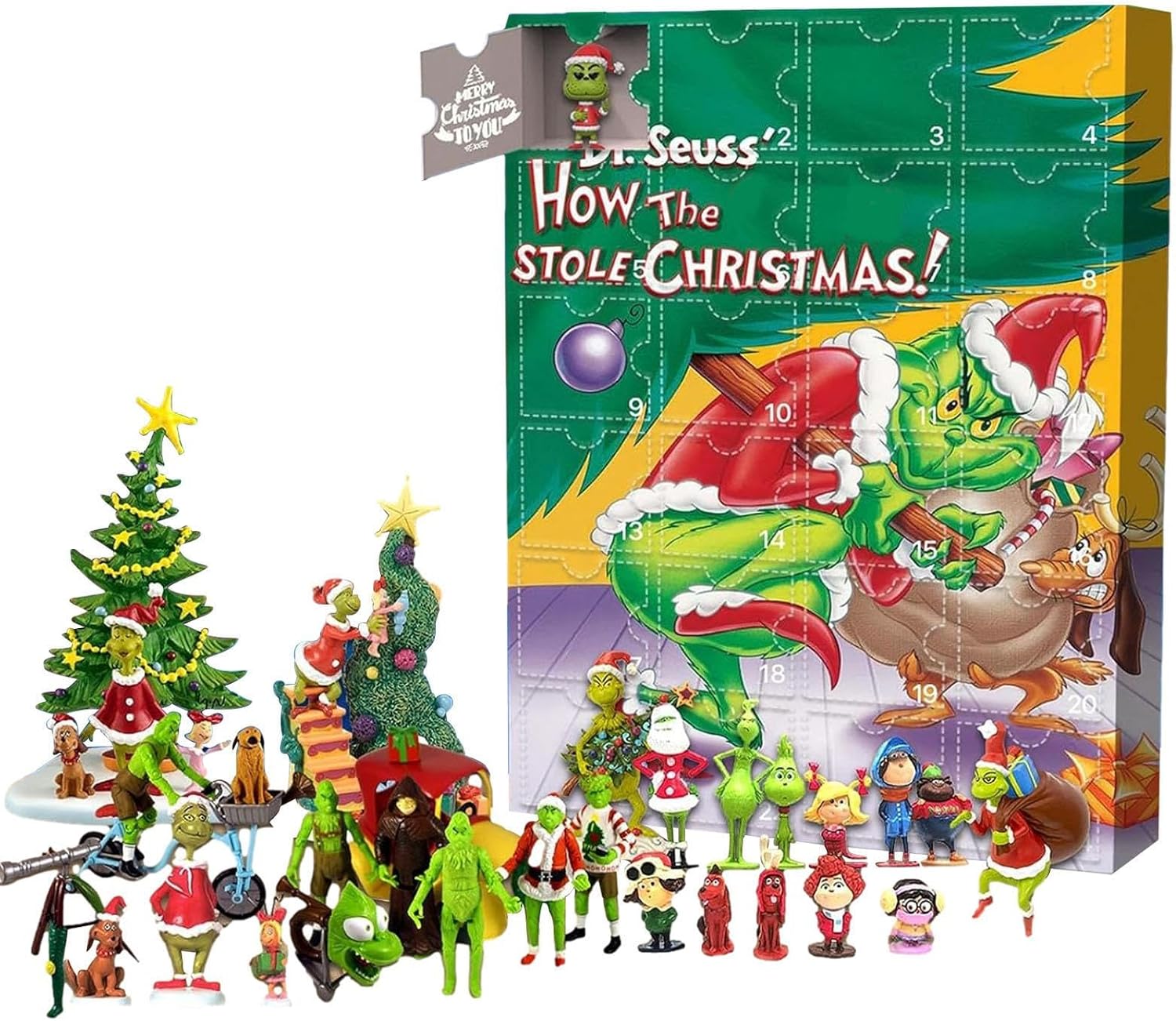Mr Grinch Grinchmas Advent Calendar