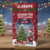Alabama Crimson Tide football Premium Advent Calendar 2025 CHRISTMAS GIFT, CHRISTMAS IDEA, Christmas Countdown Advent Calendar Gift Box with 24 Acrylic Ornaments