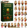 Ariana Grande Premium Advent Calendar 2025 CHRISTMAS GIFT, CHRISTMAS IDEA, Christmas Countdown Advent Calendar Gift Box with 24 Acrylic Ornaments