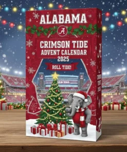 Alabama Crimson Tide Advent Calendar 2025