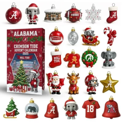 Alabama Crimson Tide Advent Calendar 2025