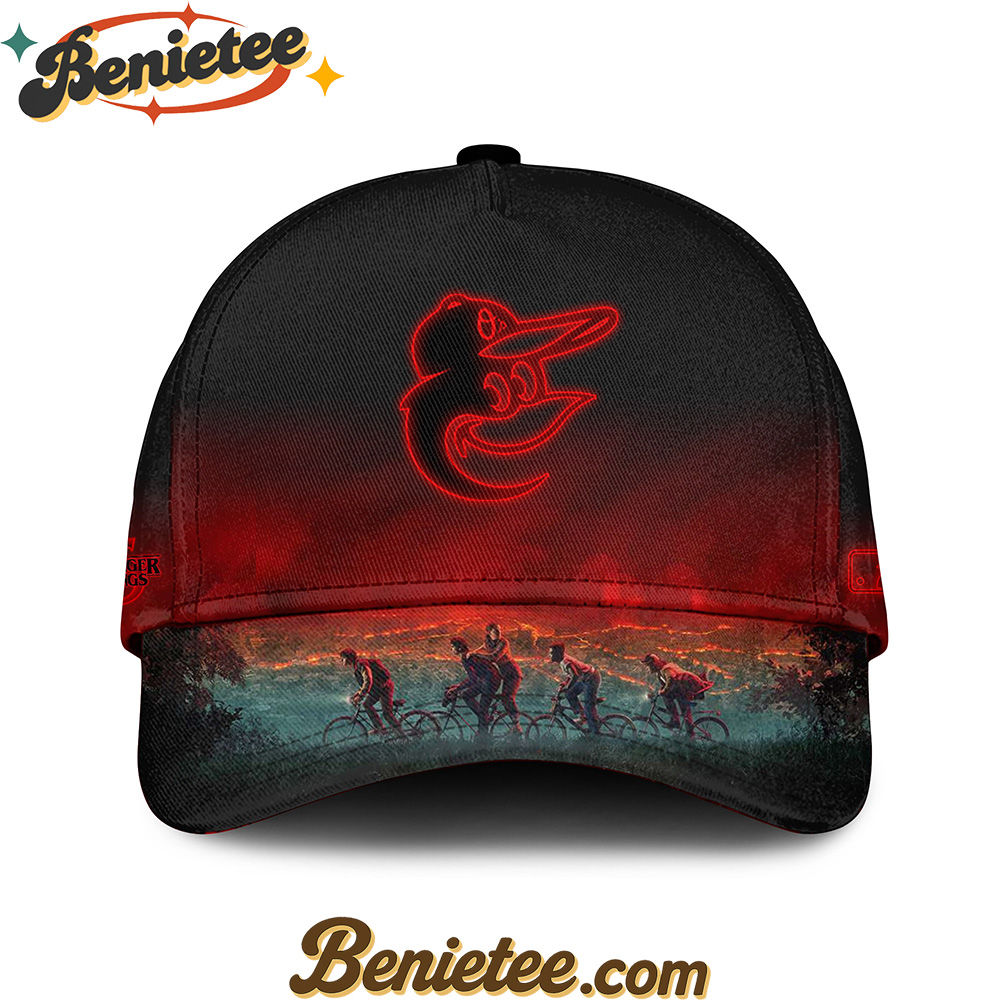 All Team MLB Baltimore Orioles x Stranger Things Baseball Jersey 2025 Editions Limited - Image 2