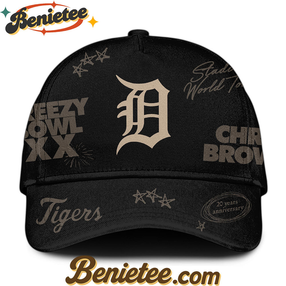 All Team MLB Detroit Tigers x Chris Brown Breezy Bowl XX World Tour 2025 Jersey Editions Limited, Custom Baseball Jersey, Breezy Bowl XX Stadium World Tour Baseball Jersey - Image 5