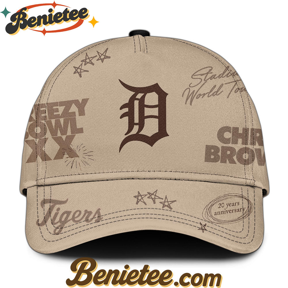 All Team MLB Detroit Tigers x Chris Brown Breezy Bowl XX World Tour 2025 Jersey Editions Limited, Custom Baseball Jersey, Breezy Bowl XX Stadium World Tour Baseball Jersey - Image 4