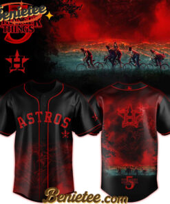 All Team MLB Houston Astros x Stranger Things Baseball Jersey 2025 Editions Limited