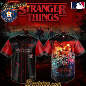 All Team MLB Houston Astros x Stranger Things Baseball Jersey 2025 Editions Limited